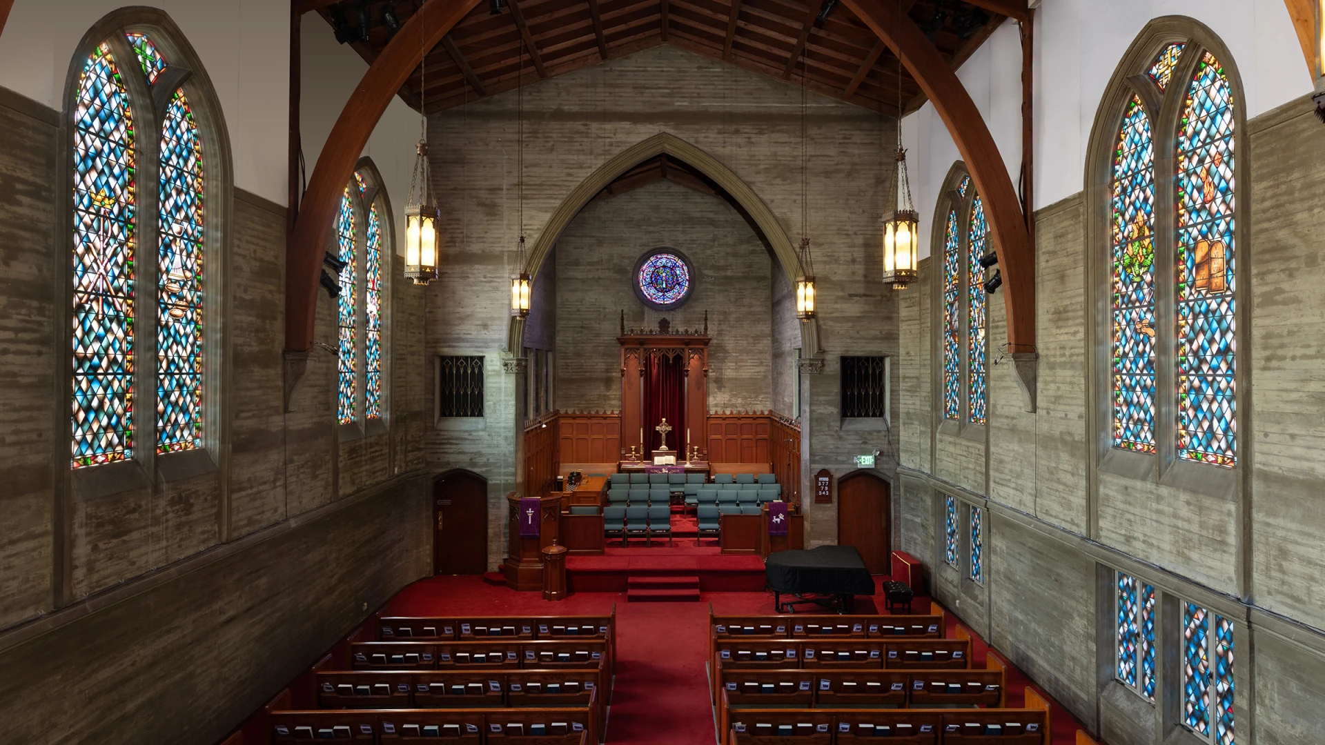Sanctuary from the Balcony